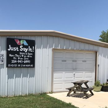 Just Say It! - Embroidery & Crochet Near Me - Salado, Texas