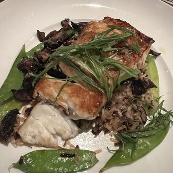 Seasons 52 - Brick Oven-Roasted Chilean Sea Bass so good - New American Near Me - Costa Mesa, California Seasons 52 - Brick Oven-Roasted Chilean Sea Bass so good - New American Near Me - Costa Mesa, California