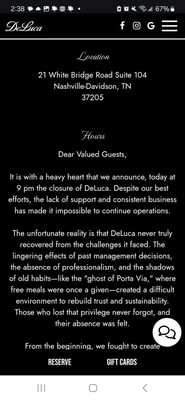 DeLuca Italian Authentic Restaurant by null