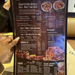 Crafty Crab - Menu