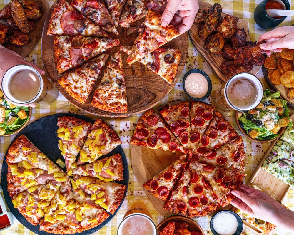 Food from Curry Pizza House Las Vegas