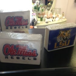 Queen's Bath - Ole Miss and LSU soaps