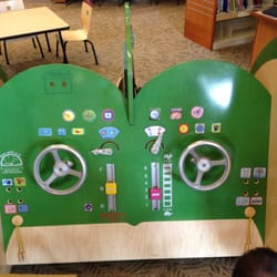 Burlington Public Library - Kids play area.