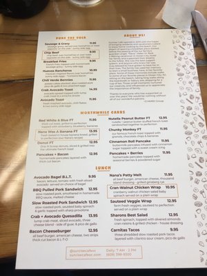 Menu photo 8 Sunrise Cafe Ocean City, NJ Menu photo 8 Sunrise Cafe Ocean City, NJ