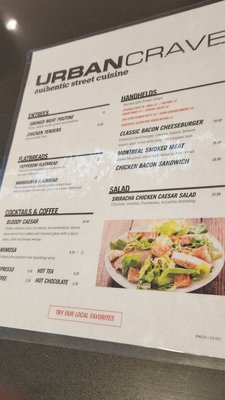 Menu photo 4 Urban Crave Dorval, QC Menu photo 4 Urban Crave Dorval, QC
