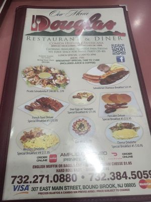 Menu photo 7 Douglas' Diner Bound Brook, NJ
