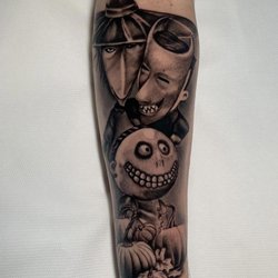 Oxygen Ink - South Beach - Lock, Shock, Barrel characters.