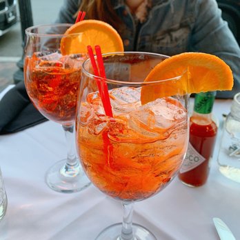 Flavio Restaurant DC - Aperol spritz - Italian Near Me - Washington, DC, District of Columbia
