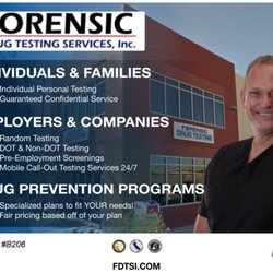 Forensic Drug Testing Services