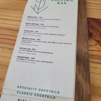 Dovetail Bar - Cocktail Bars Near Me - New Orleans, Louisiana Dovetail Bar - Cocktail Bars Near Me - New Orleans, Louisiana