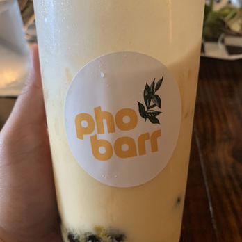 Pho Barr - Mango milk tea with boba! - Vietnamese Near Me - Webster, Texas