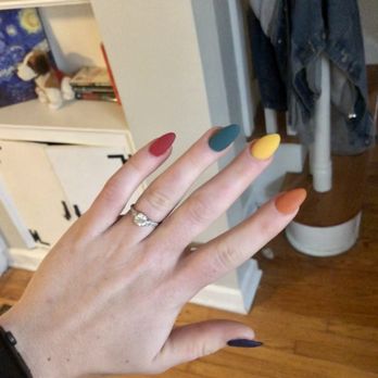 Zen Nails Lounge - Multicolor acrylic full set - Nail Salons Near Me - Indianapolis, Indiana Zen Nails Lounge - Multicolor acrylic full set - Nail Salons Near Me - Indianapolis, Indiana