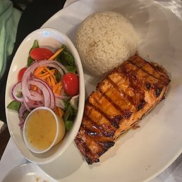 Sweet chili salmon