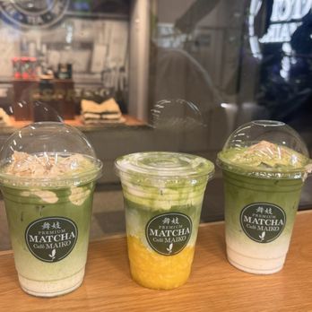 Matcha Cafe Maiko - Banana Pudding Matcha Latte x2 Mango Sticky Rice Matcha Latte - Coffee & Tea Near Me - New York, New York Matcha Cafe Maiko - Banana Pudding Matcha Latte x2 Mango Sticky Rice Matcha Latte - Coffee & Tea Near Me - New York, New York