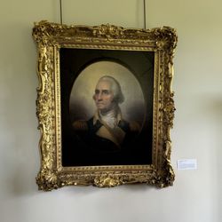 Hagley Museum & Library - Rembrandt Peale painting of George Washington. This painting is also in US Senate chambers
