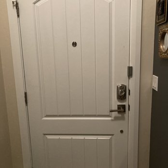 The Maintenance Shop - front door sample of door security installed by the Maintenance Shop. - Handyman Near Me - Meridian, Idaho
