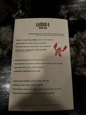 Menu photo 3 Ladder 4 Wine Bar Detroit, MI