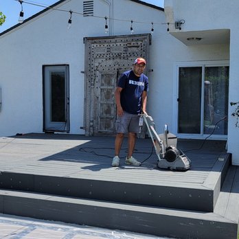 Askarov Handyman - Sanding the Deck - Handyman Near Me - Los Angeles, California Askarov Handyman - Sanding the Deck - Handyman Near Me - Los Angeles, California