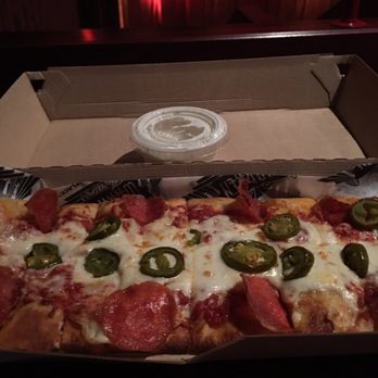 Regal Warren Moore - Pepperoni pizza jalapeños added, with a side of ranch. - Dinner Theater Near Me - Moore, Oklahoma