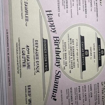 Born & Raised - Birthday Menu - Steakhouses Near Me - San Diego, California Born & Raised - Birthday Menu - Steakhouses Near Me - San Diego, California