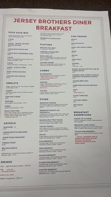 Menu photo 2 Jersey Brothers Diner Palm Bay, FL Menu photo 2 Jersey Brothers Diner Palm Bay, FL