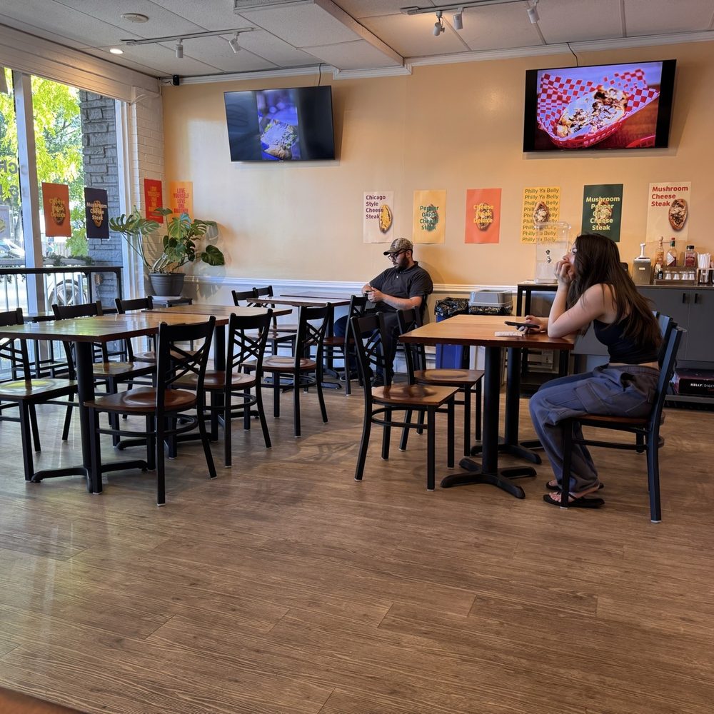 Philly Ya Belly - General seating area - Chicken Wings Near Me - Kirkland, Washington Philly Ya Belly - General seating area - Chicken Wings Near Me - Kirkland, Washington