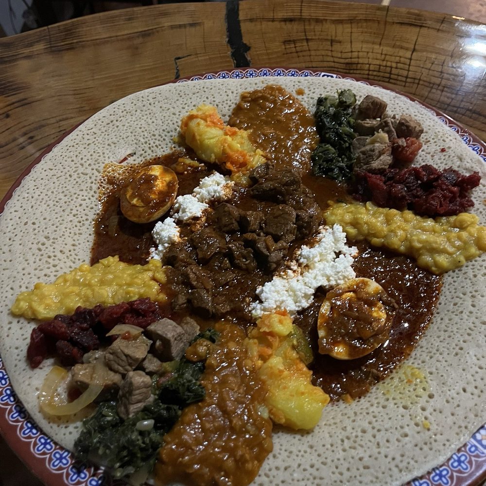 Oromian Restaurant - Beef Platter for two - Ethiopian Near Me - Salt Lake City, Utah Oromian Restaurant - Beef Platter for two - Ethiopian Near Me - Salt Lake City, Utah