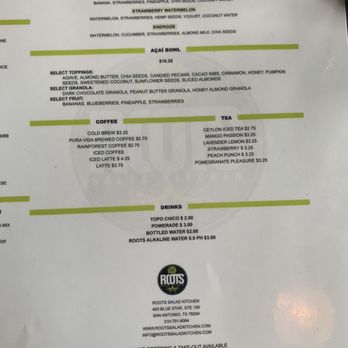 Roots Salad Kitchen - Salad Near Me - San Antonio, Texas