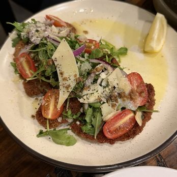 Oggi Trattoria - Veal Milanese - Italian Near Me - Chicago, Illinois Oggi Trattoria - Veal Milanese - Italian Near Me - Chicago, Illinois