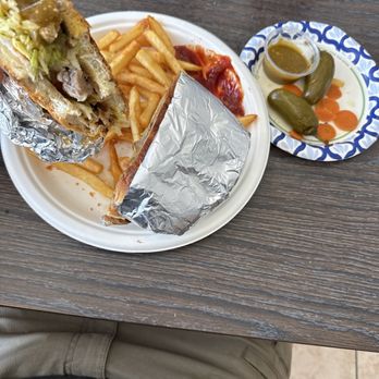 Tacos De Acapulco - Torta and fries - Mexican Near Me - Grover Beach, California