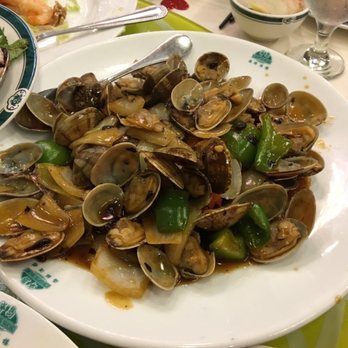 Chefs Wok - Sauteed Clams in Black Bean Sauce - Dim Sum Near Me - Alameda, California Chefs Wok - Sauteed Clams in Black Bean Sauce - Dim Sum Near Me - Alameda, California