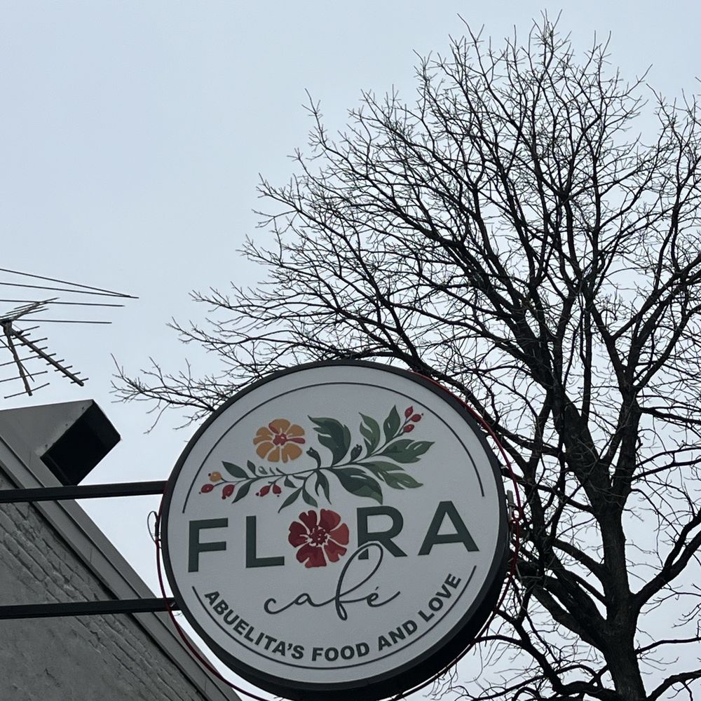 Flora Cafe - outside sign - Cafes Near Me - Omaha, Nebraska Flora Cafe - outside sign - Cafes Near Me - Omaha, Nebraska