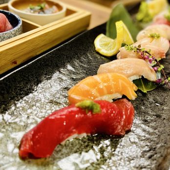 Nobuya - Nigiri 10 piece chef selection. You did good chef! - Sushi Bars Near Me - Pleasant Hill, California Nobuya - Nigiri 10 piece chef selection. You did good chef! - Sushi Bars Near Me - Pleasant Hill, California
