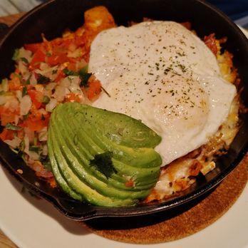 Teaspoon - Southwestern skillet with chorizo subbed for bacon - Breakfast & Brunch Near Me - Tucson, Arizona