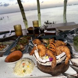 Fred's - Flamed Crispy Coconut Shrimp (without rum)
