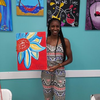 Joyful Expressions Paint and Taste - The finished production - Paint & Sip Near Me - Gardena, California