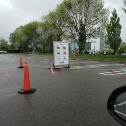 Limited menu and drive up trailer.