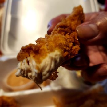 Raising Cane's Chicken Fingers - Really juicy chicken inside; crispy outside. - Fast Food Near Me - Schaumburg, Illinois Raising Cane's Chicken Fingers - Really juicy chicken inside; crispy outside. - Fast Food Near Me - Schaumburg, Illinois