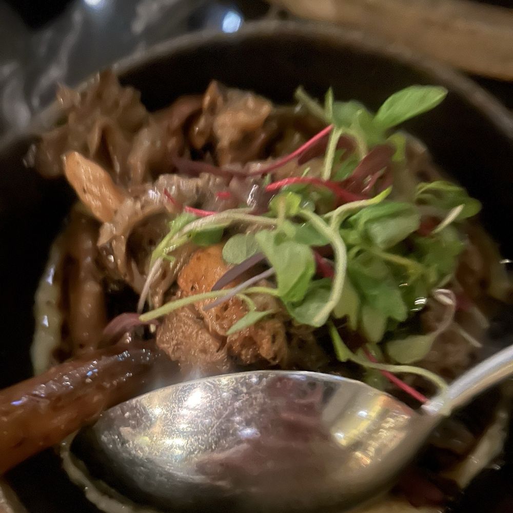 Atlas Steak + Fish - Roasted wild mushroom with truffle fondue - Steakhouses Near Me - Burnaby, British Columbia