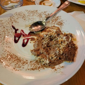 Demera - Half frozen, half melted chocolate coconut pie- awful. - Ethiopian Near Me - Chicago, Illinois