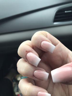 The Elegant Edge Nail Design