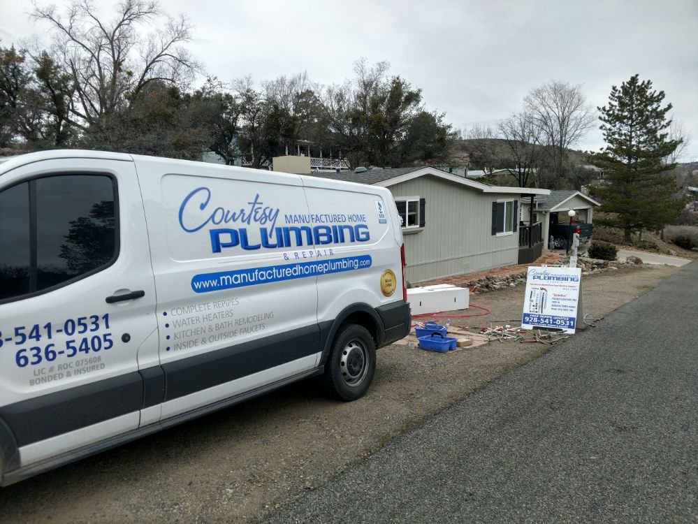 Slide of Courtesy Manufactured Home Plumbing