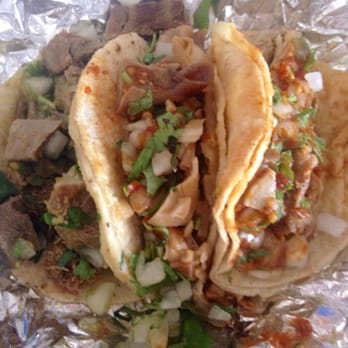 Taqueria De Anda - Buche and two carnitas taco togo - Mexican Near Me - Fullerton, California Taqueria De Anda - Buche and two carnitas taco togo - Mexican Near Me - Fullerton, California