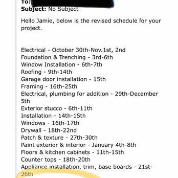 Monarch Kitchen & Bath - Another "timeline" sent to us on October 29th, 2020 w/a completion date of February 1st, 2021---it's April 2022 and WE ARE STILL NOT DONE! - General Contractors Near Me Monarch Kitchen & Bath - Another "timeline" sent to us on October 29th, 2020 w/a completion date of February 1st, 2021---it's April 2022 and WE ARE STILL NOT DONE! - General Contractors Near Me