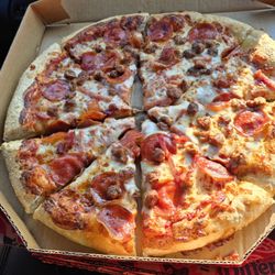 Pizza Hut - Meat lovers!! Best pizza in Sabine parish!