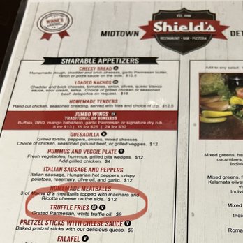 Shield's Restaurant Bar Pizzeria - Pizza Near Me - Detroit, Michigan Shield's Restaurant Bar Pizzeria - Pizza Near Me - Detroit, Michigan