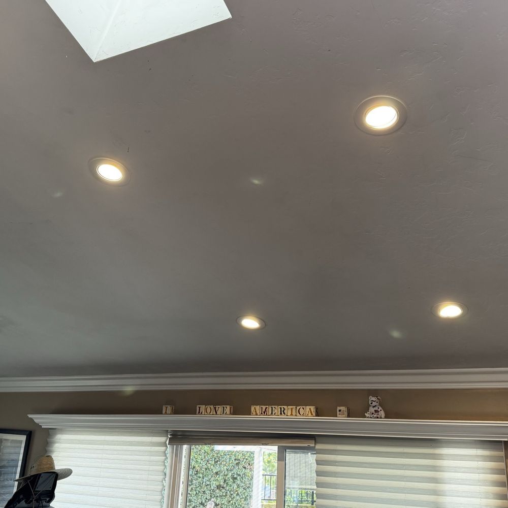 Strand Handyman Services - He installed modern directional canned lights. - Handyman Near Me - Chino Hills, California Strand Handyman Services - He installed modern directional canned lights. - Handyman Near Me - Chino Hills, California