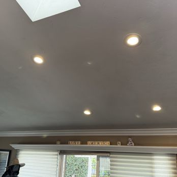 Strand Handyman Services - He installed modern directional canned lights. - Handyman Near Me - Chino Hills, California Strand Handyman Services - He installed modern directional canned lights. - Handyman Near Me - Chino Hills, California