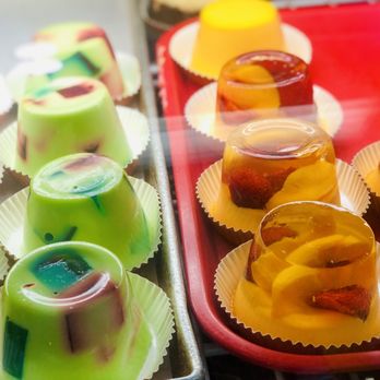 Mexico Bakery - Green jello added eggnog to it at home - Bakeries Near Me - San Jose, California Mexico Bakery - Green jello added eggnog to it at home - Bakeries Near Me - San Jose, California