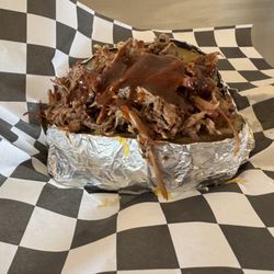 Kutter's  BBQ - Brisket Stuffed Baked Potato!